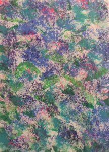 Blue Flower Field