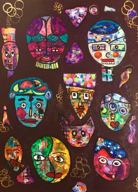 Haunted faces 2